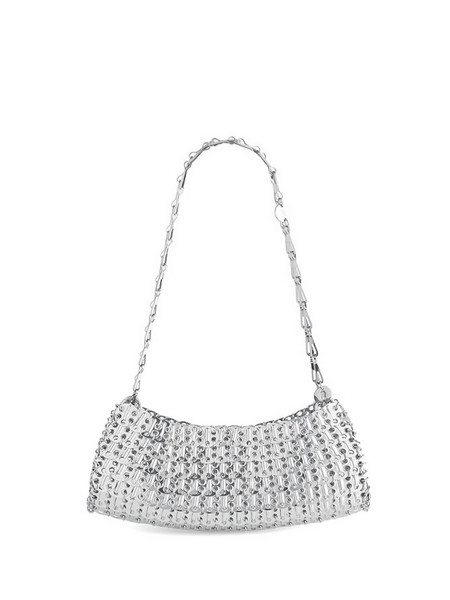 1969 metal clutch bag - Silver