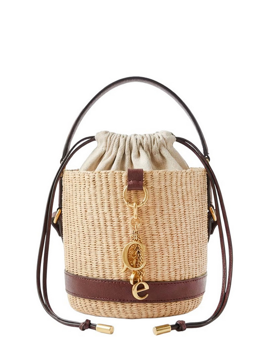 Chloé Charms Basket Bag - Crafty Brown