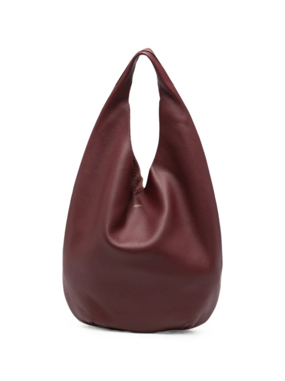 A. P.C. Shoulder Bag Leather "Le Neige"