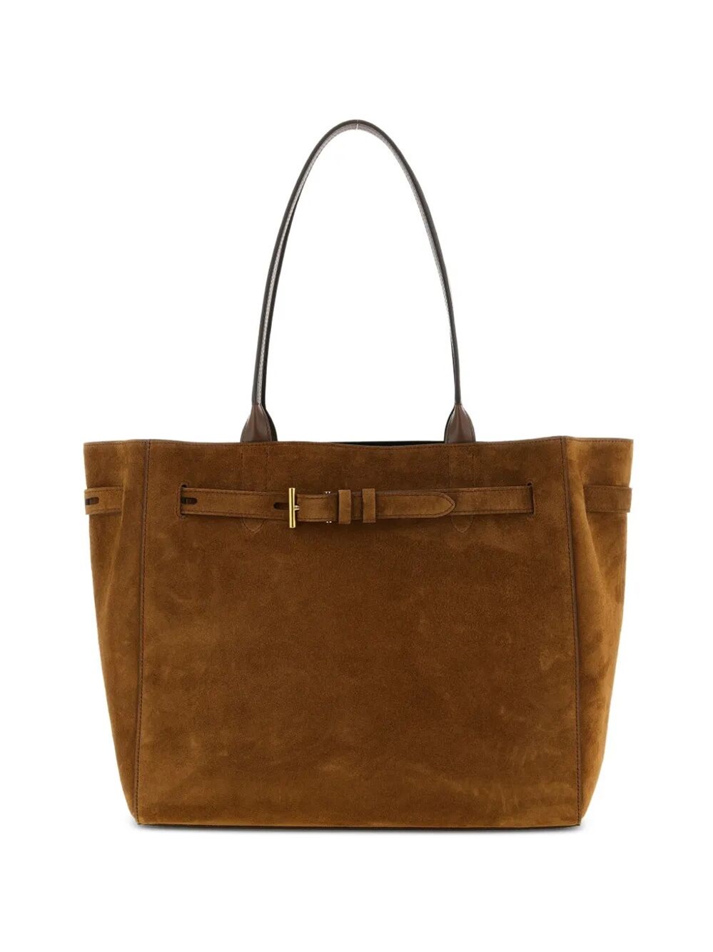 TOM FORD Suede Calf Smooth Calf Medium Tote