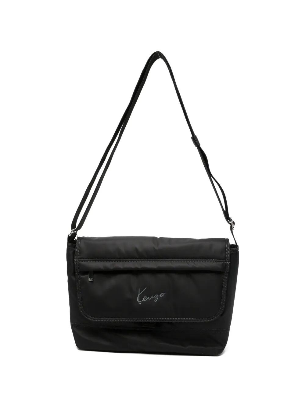 KENZO Messenger Bag Nylon Black "Kenzo One"
