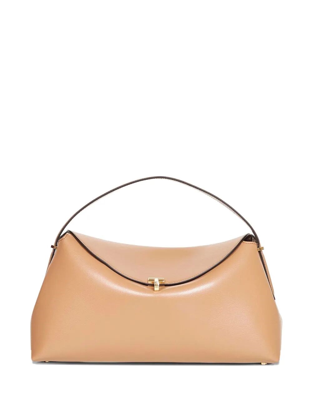 TOTEME "T-Lock Leather" Top Handle Bag