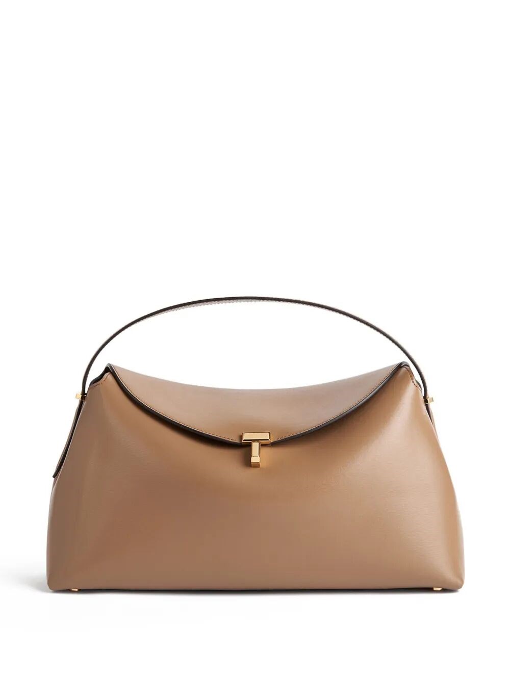 TOTEME Shoulder Bag Leather Top Handle "T-Lock"