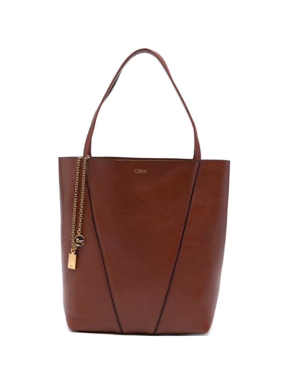 CHLOE Handbag Gold Chain "Chloe` Spin"