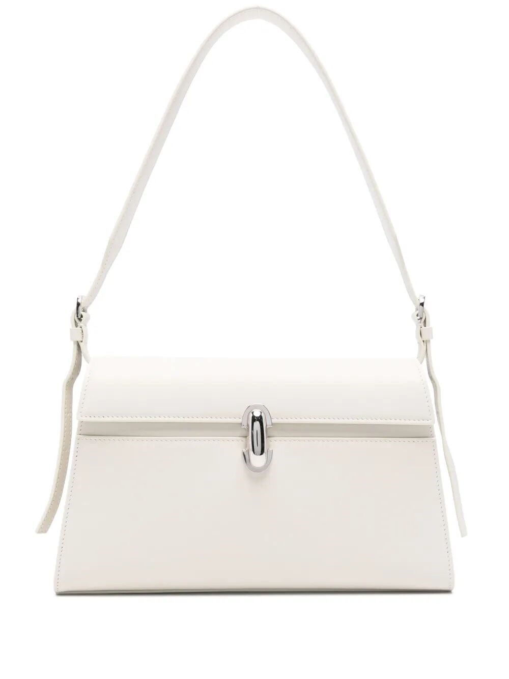 SAVETTE Symmetry Shoulder Bag In Smooth Calf Leather