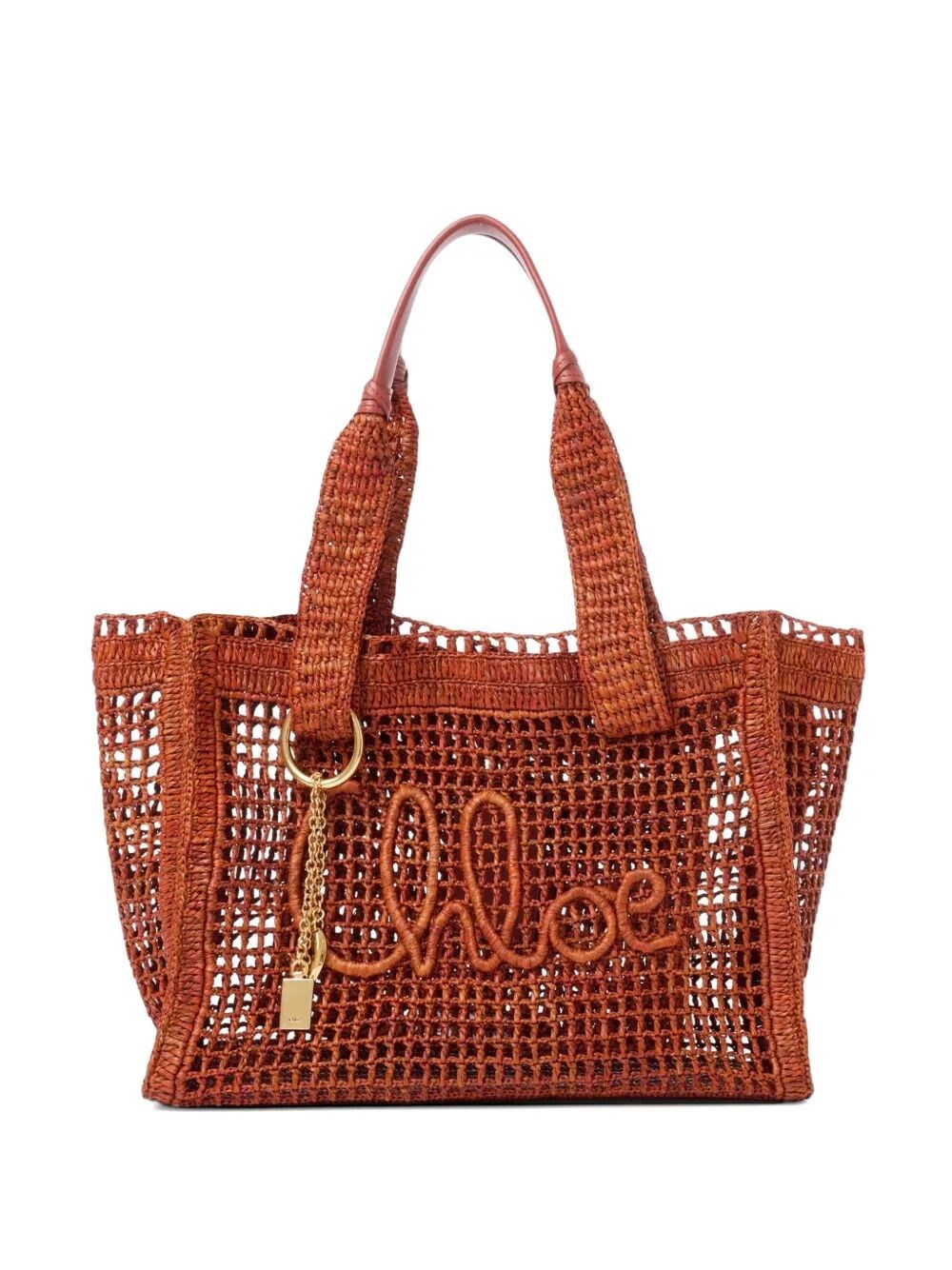CHLOE Summer Banana Tote Bag