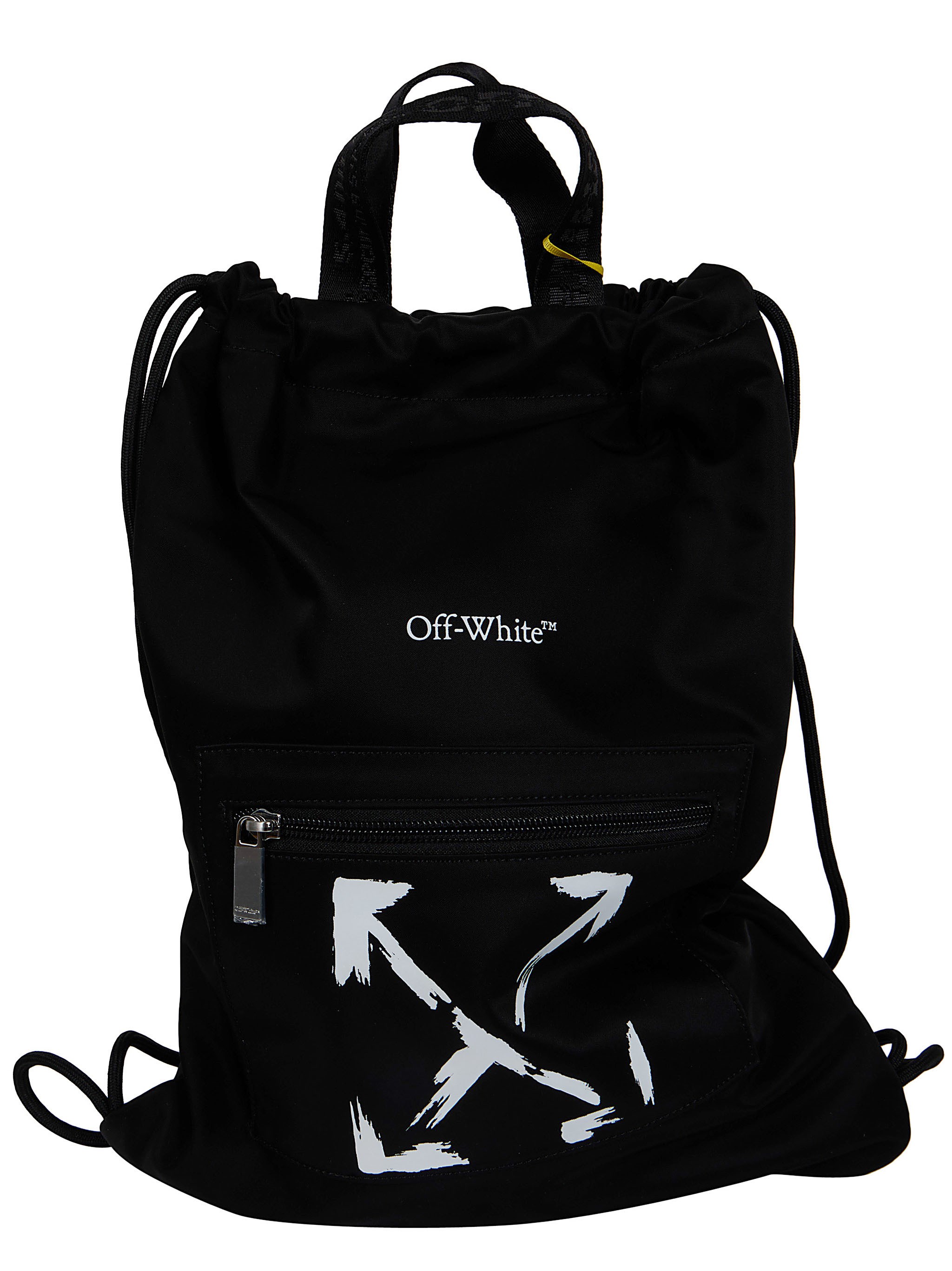 OFF WHITE KIDS Zaino Con Coulisse "Arrow"