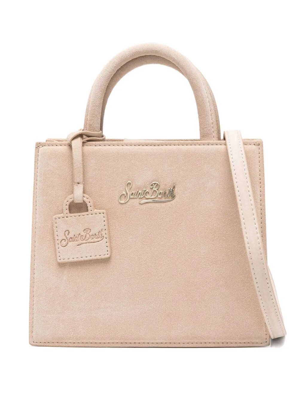 MC2 SAINT BARTH Suede Shop Bag Mini