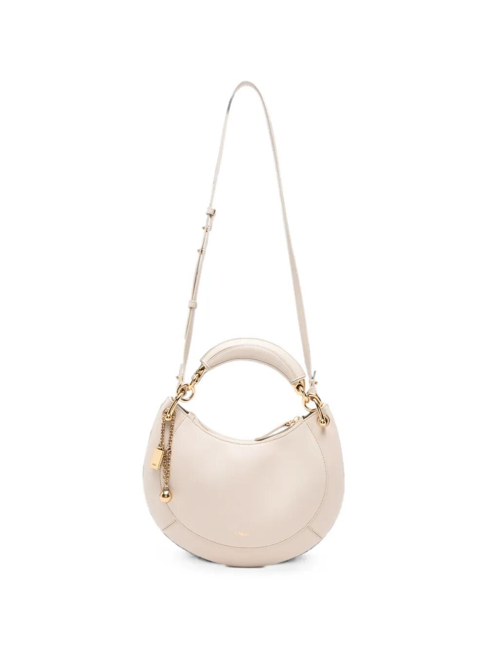 CHLOE Shoulder Bag Gold Handle "Chloé Banana"