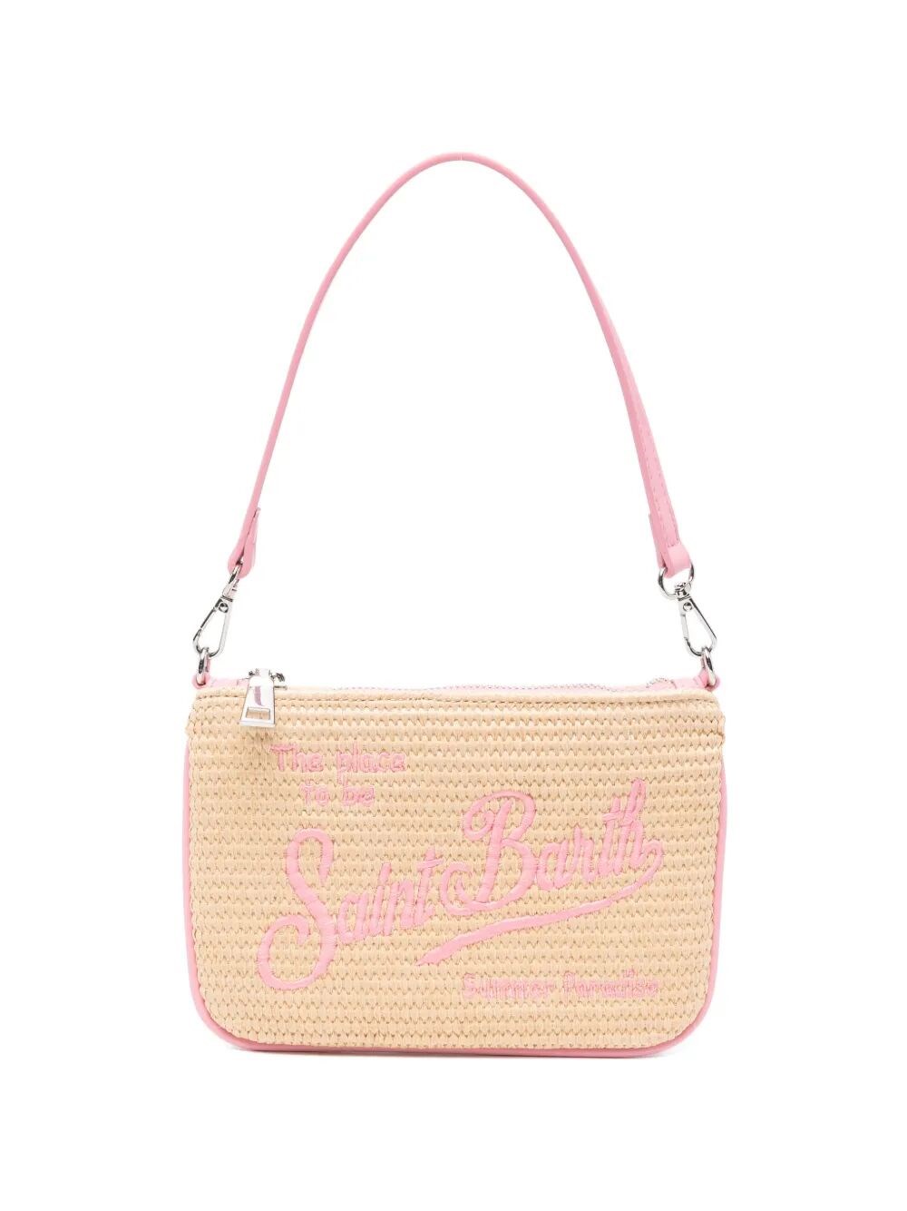 MC2 SAINT BARTH "Parisienne Mini Straw" Shoulder Bag