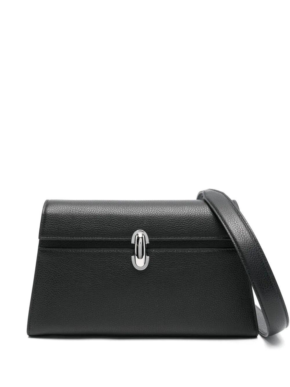 SAVETTE Symmetry Shoulder Bag In Grained Calf Leather