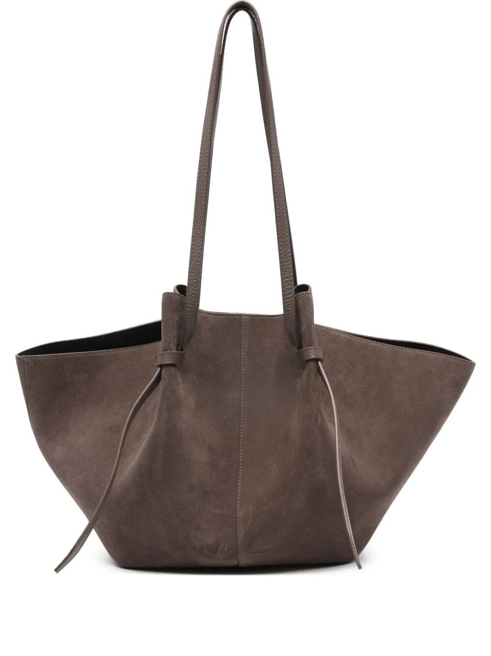 YUZEFI Handbag Suede Large "Mochi" Tote Bag