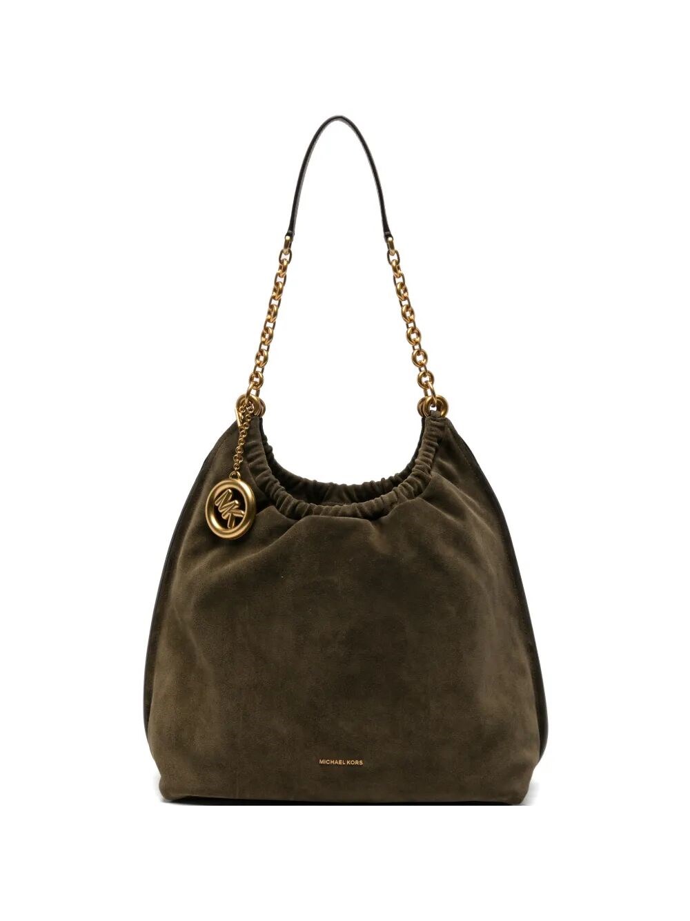 MICHAEL MICHAEL KORS Shoulder Bag Gold Chain "Lg Cinch"