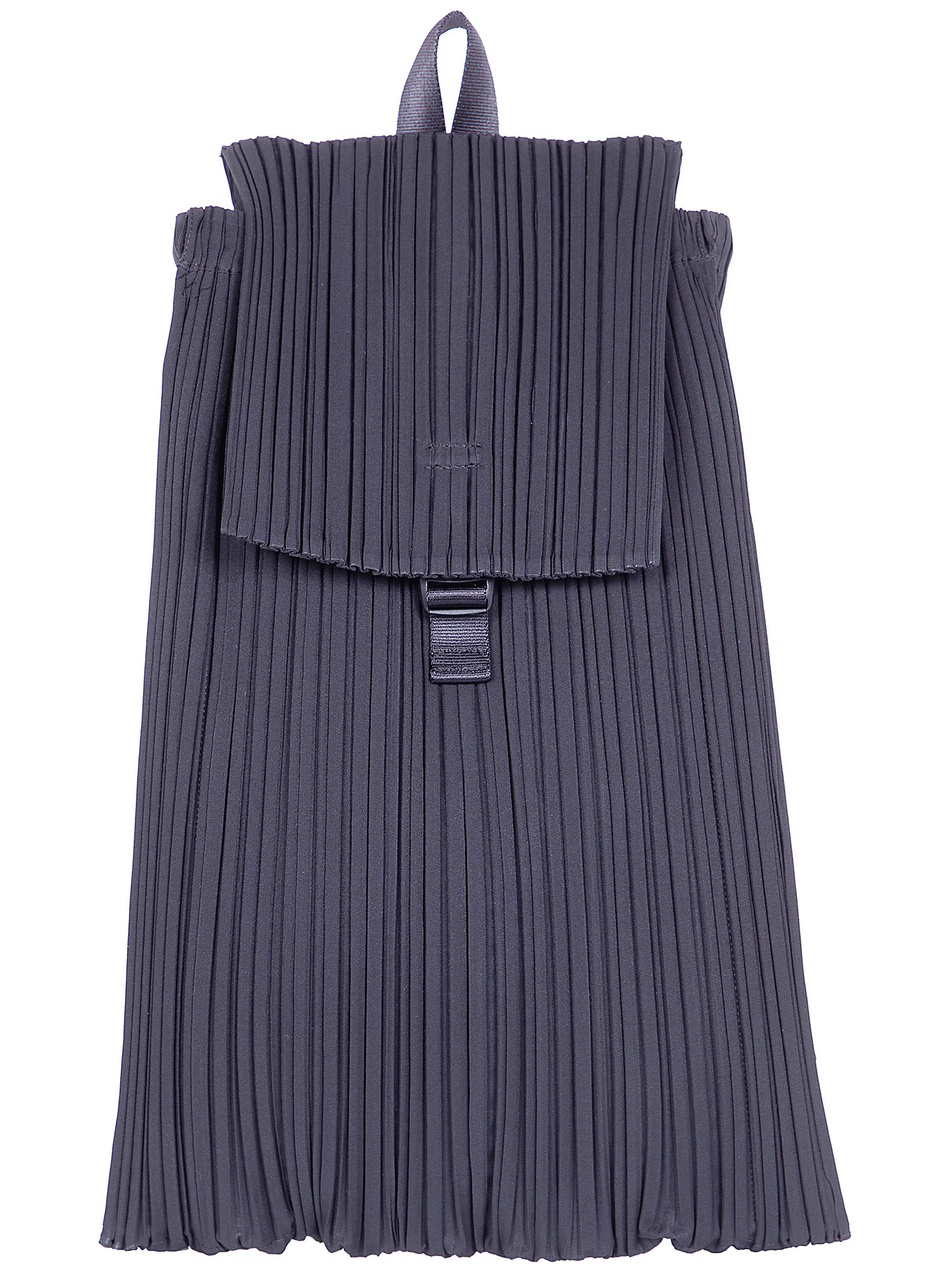 PLEATS PLEASE Backpack Black "Pleats Snapsack"