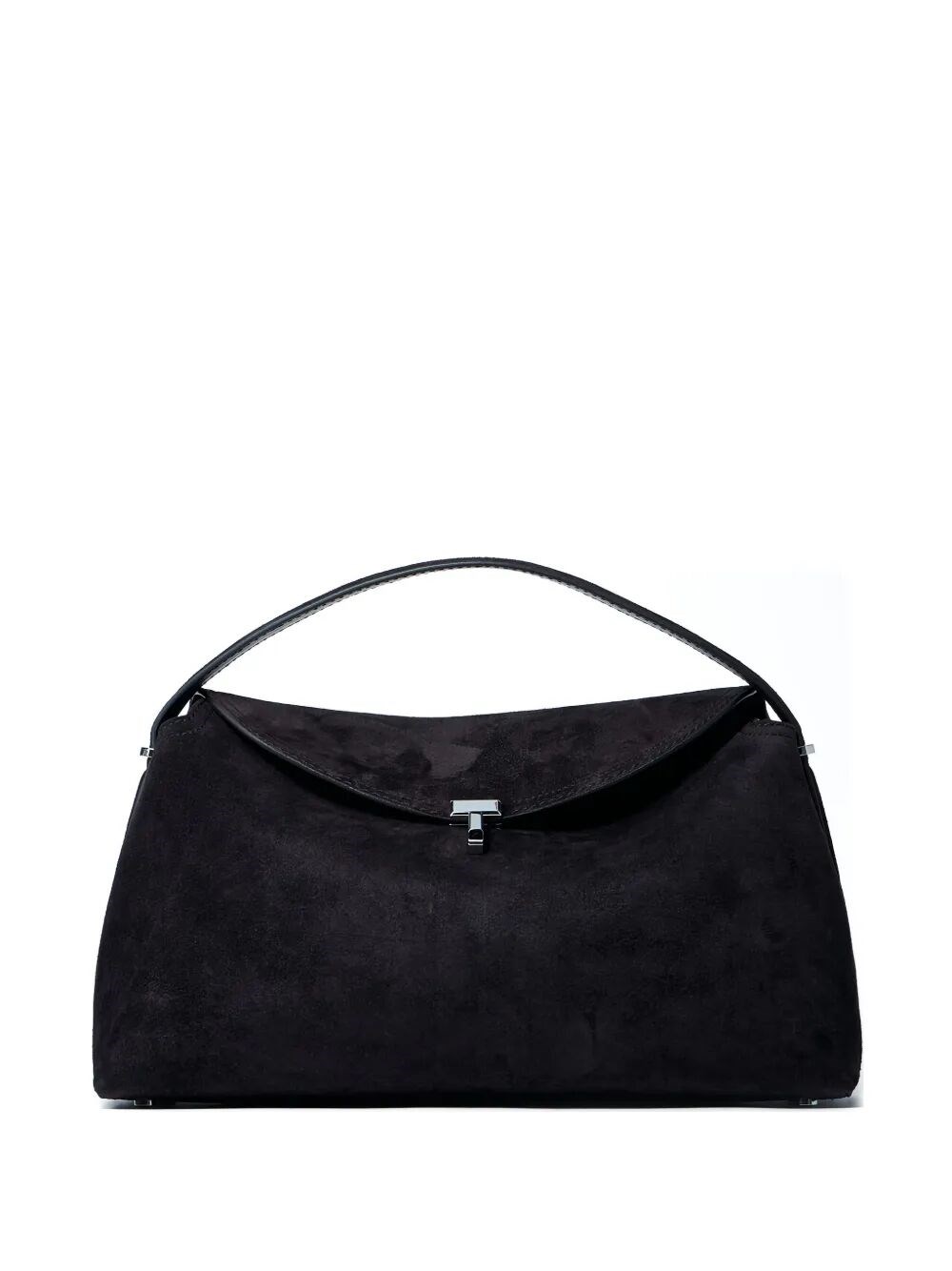 TOTEME Shoulder Bag Suede "T-Lock"