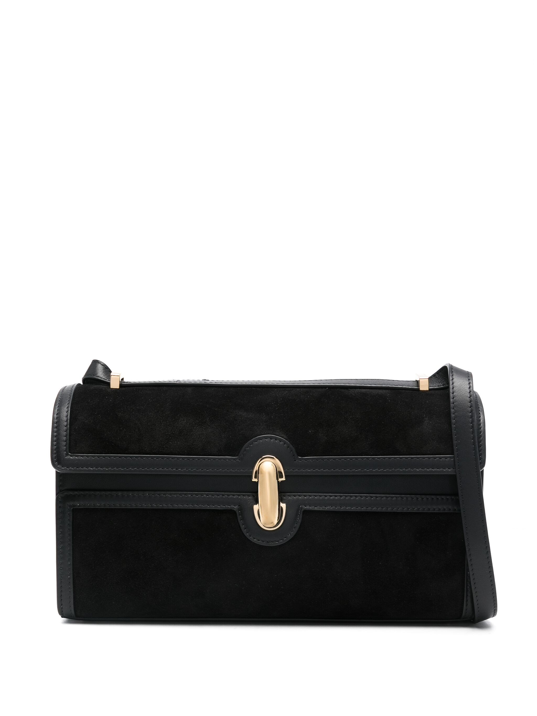 SAVETTE Symmetry 26 In Suede With Smooth Calf Trim By Savette