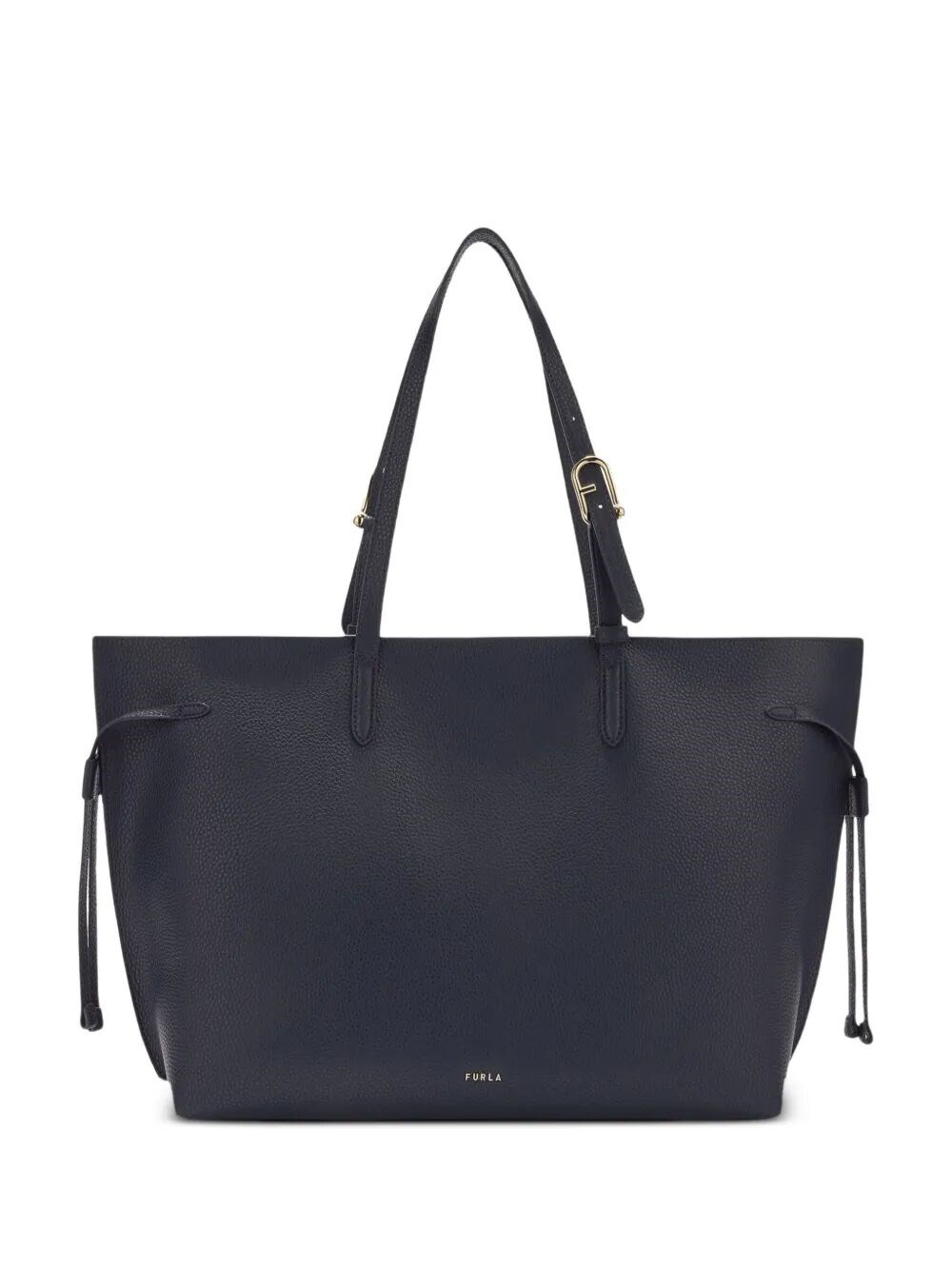 FURLA "Furla Ava" Calf Leather Large Tote With Zip Bag