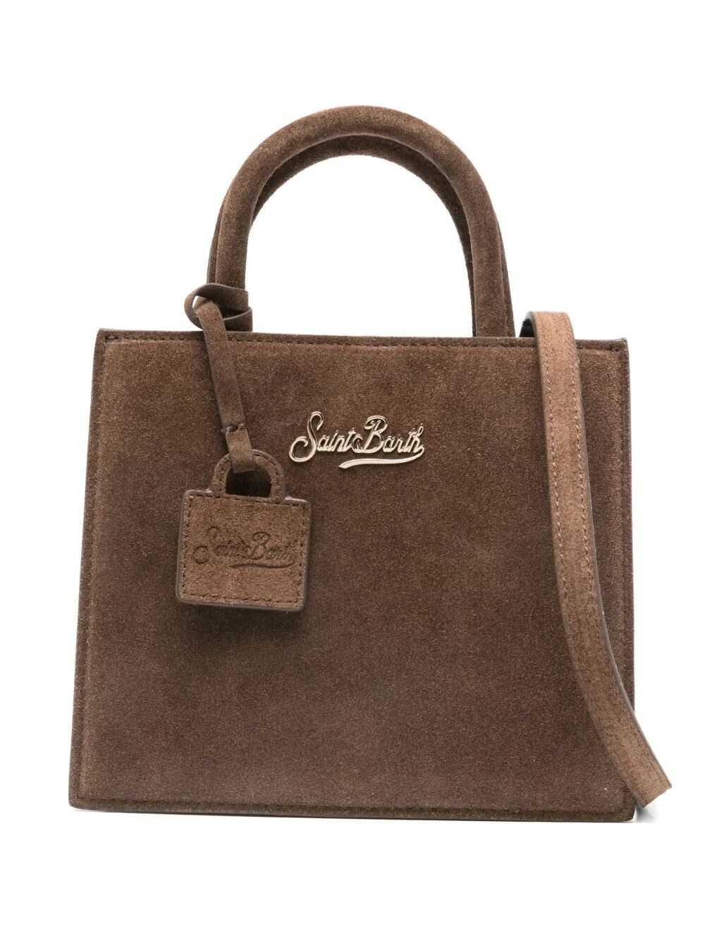 MC2 SAINT BARTH Suede Shop Bag Mini