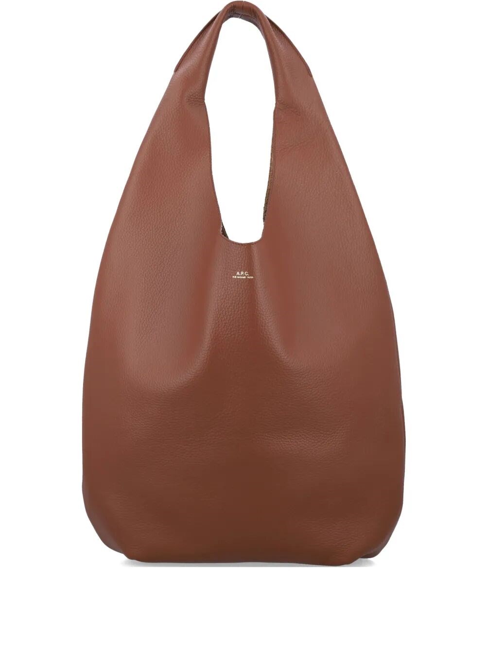 A. P.C. Shoulder Bag Leather "Le Neige"