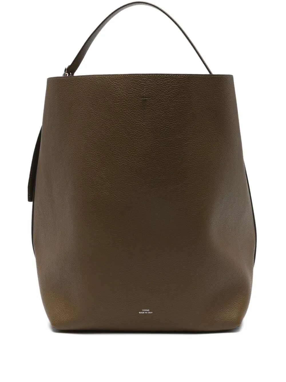TOTEME "Belted Grained Leather" Tote Bag