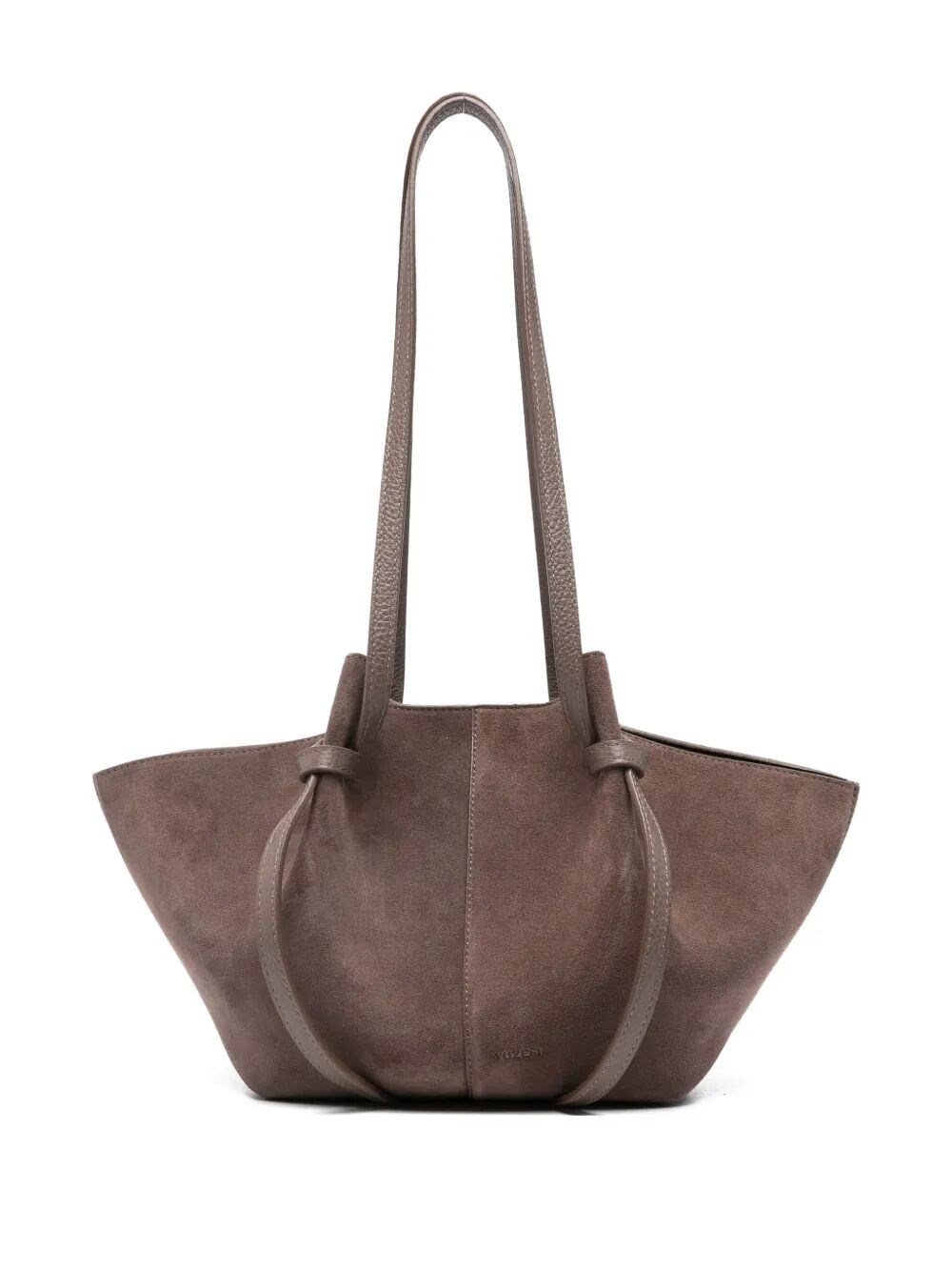 YUZEFI Handbag Suede "Mochi"