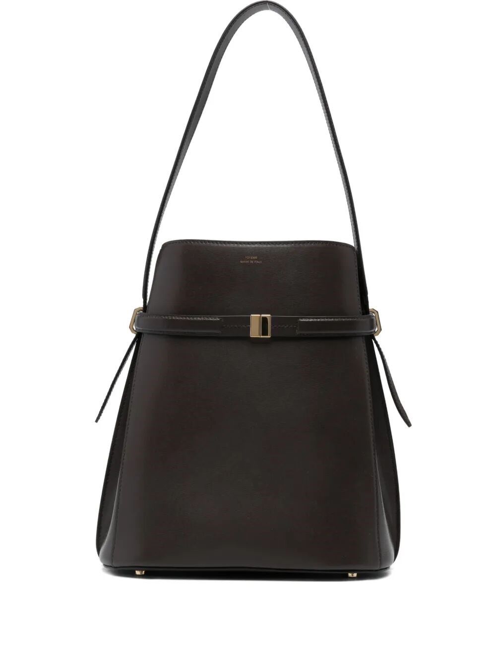 TOTEME "Belted Leather" Bucket Bag