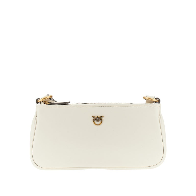 Mini borsa baguette in pelle