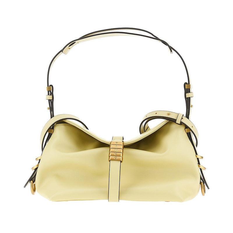 Borsa Saddle Baguette piccola in pelle