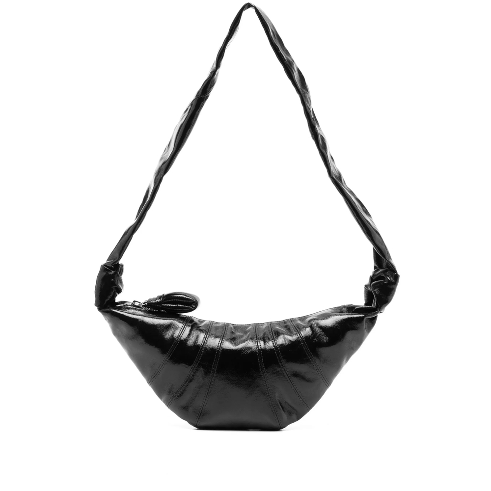 Lemaire Medium Croissant Bag In Coated Cotton