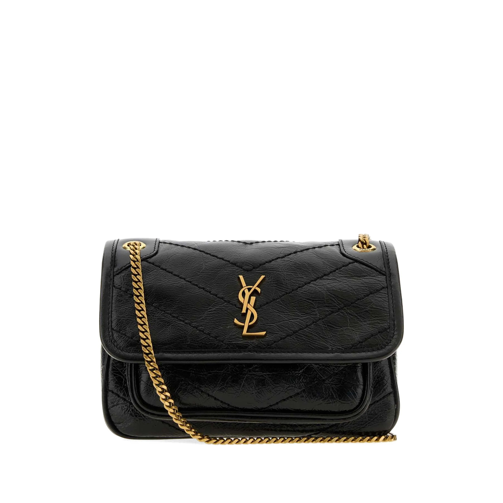 Saint Laurent Mini Niki Quilted Shoulder Bag