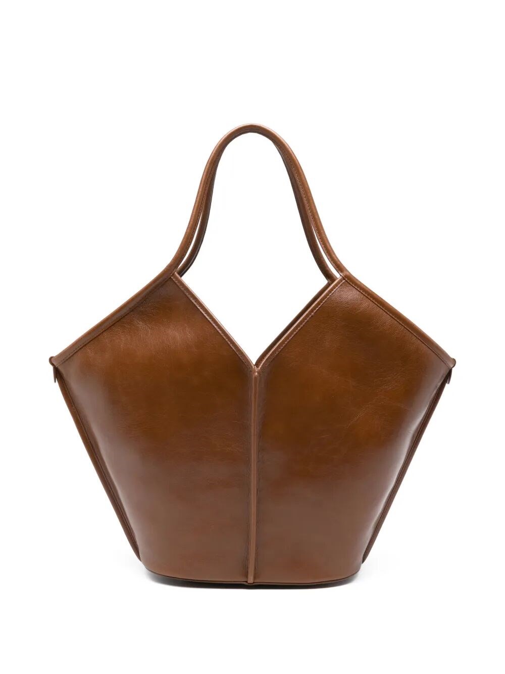 HEREU "Calella Leather" Tote Bag