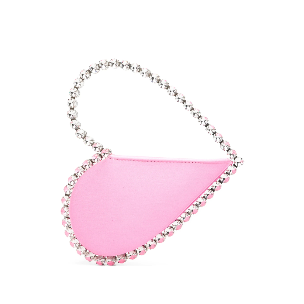 L'alingi Love Heart Crystal Clutch Bag