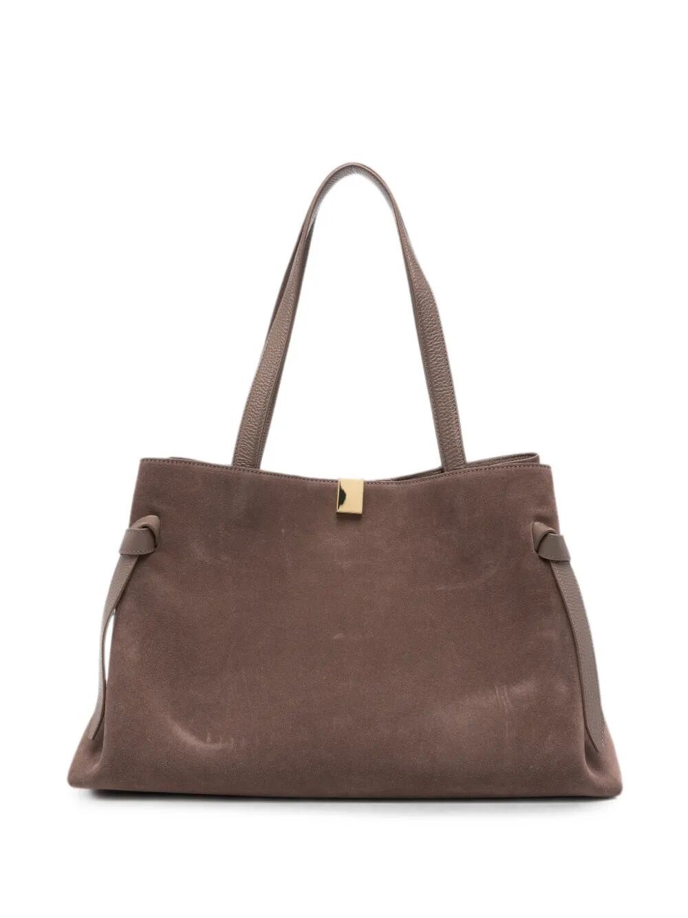 YUZEFI Handbag Suede "Gyoza" Tote Bag