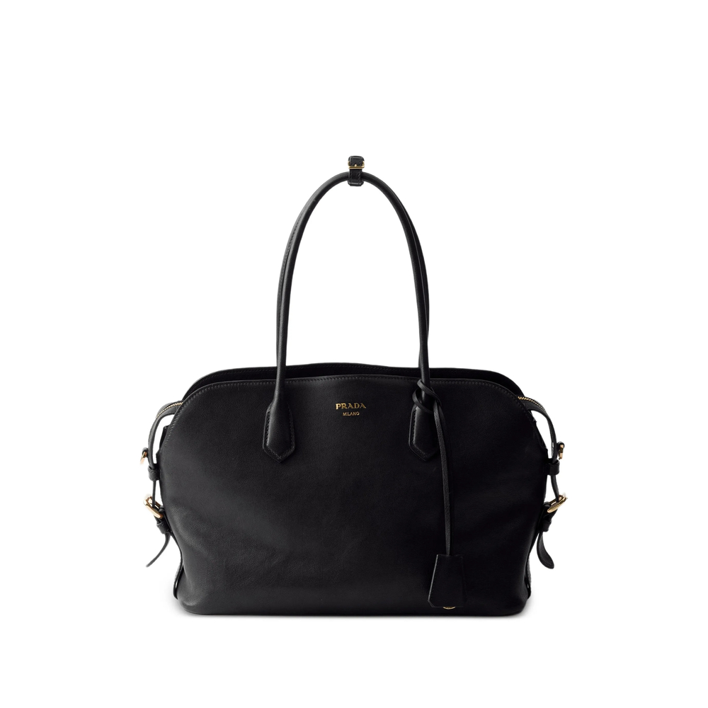 Prada Large Leather Tote Bag