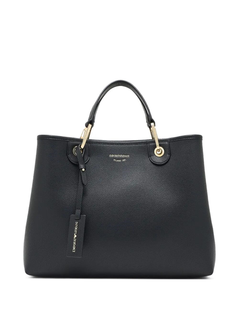 EMPORIO ARMANI Handbag With Gold Handles "Shopping Bag"
