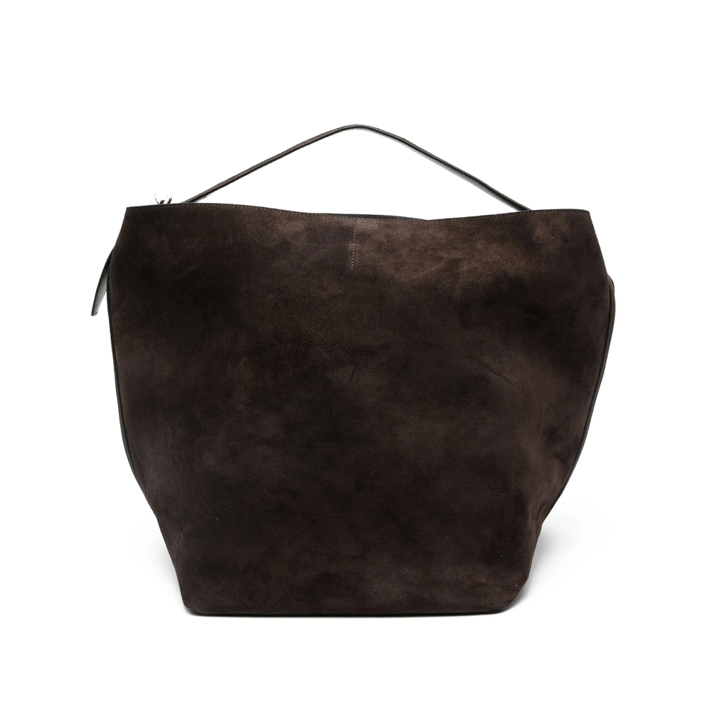 Toteme Belted Suede Tote Bag