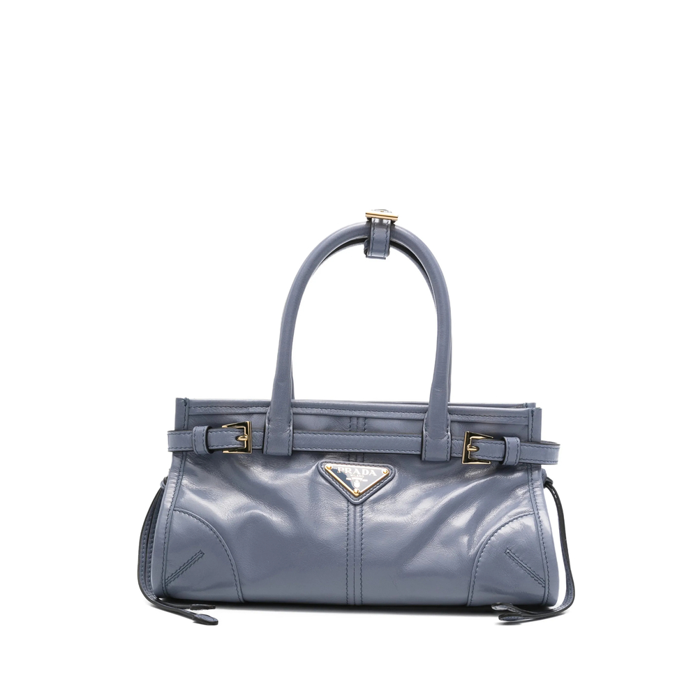 Prada Buckle Tote Bag