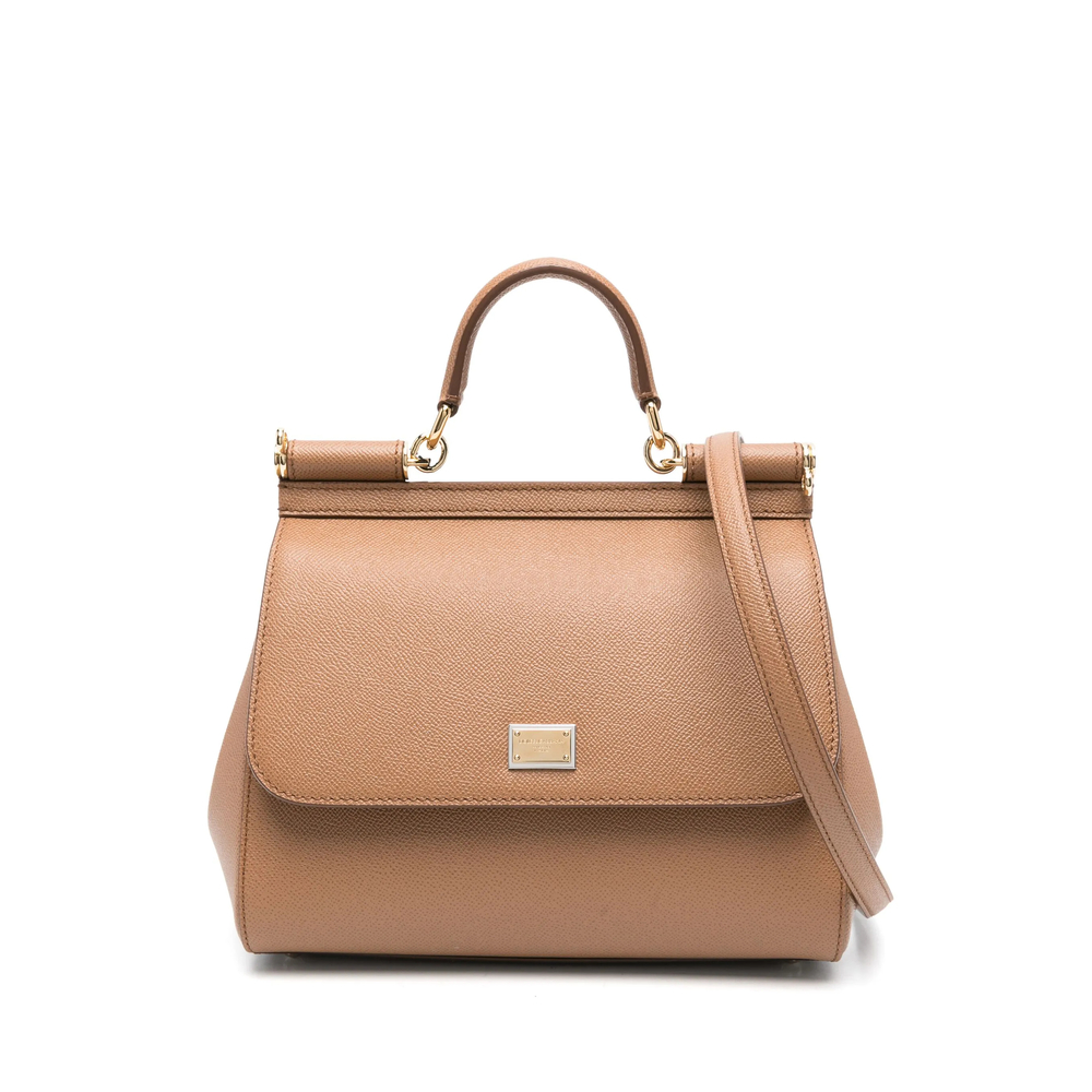Dolce & Gabbana Large Sicily Handbag In Dauphine Calfskin