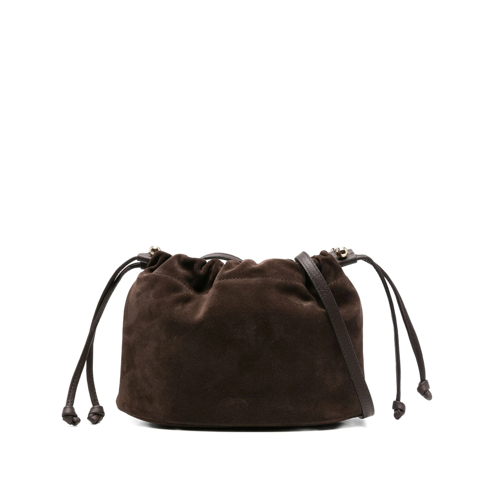 Strathberry Suede Clutch