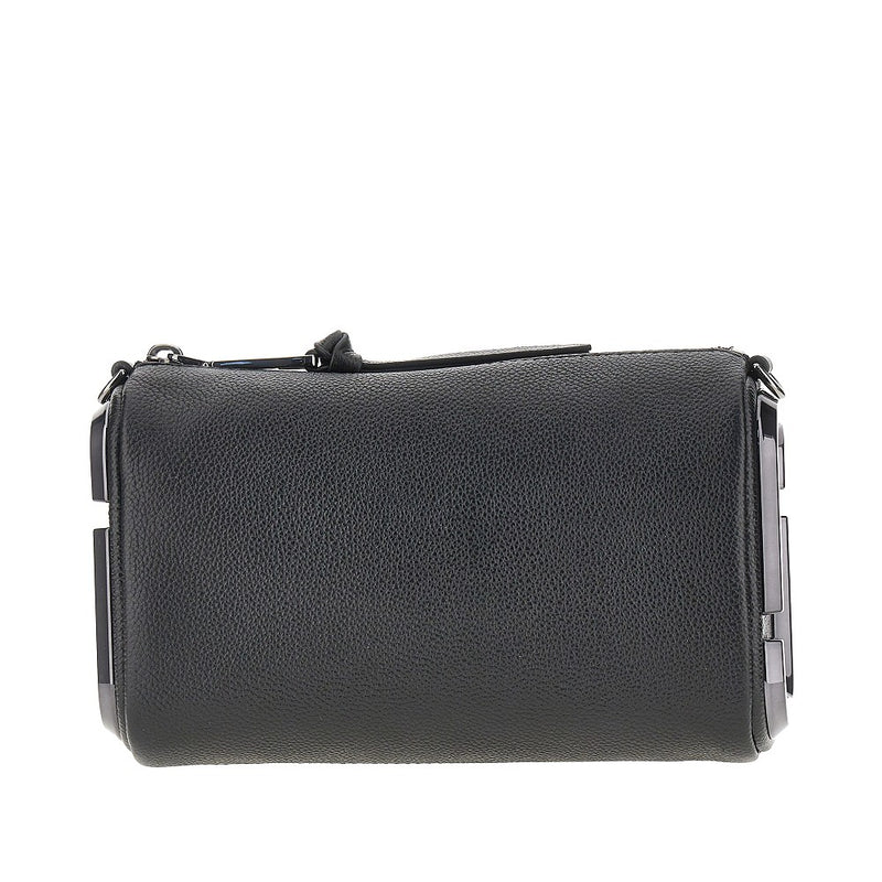 Borsa a spalla 'The Snapshot' in pelle grain