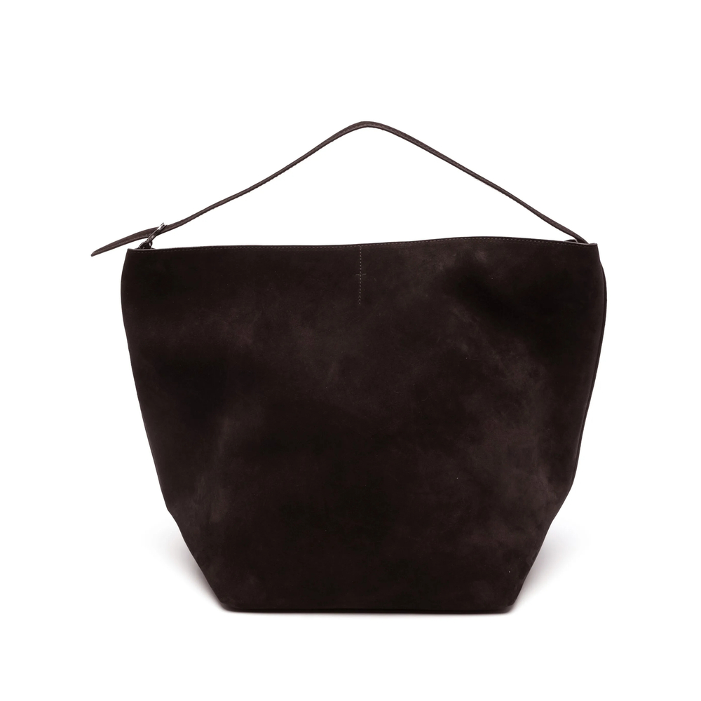 Toteme Belted Suede Tote Bag