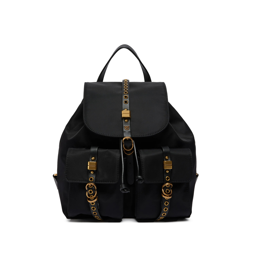 Pinko Medium Nylon Backpack