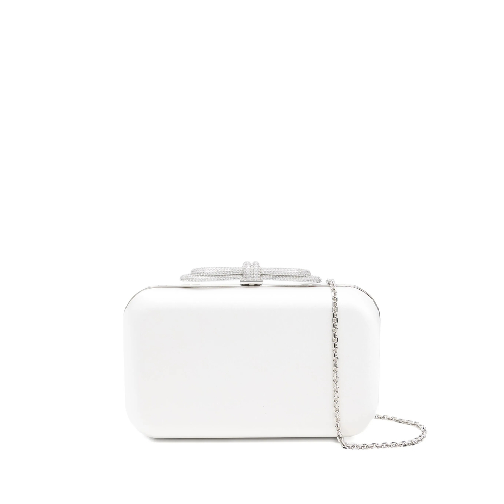 Mach & Mach Crystal-embellished Clutch Bag