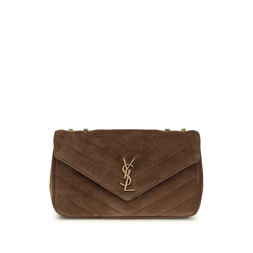Saint Laurent Medium Loulou Quilted Chain-strap Shoulder Bag