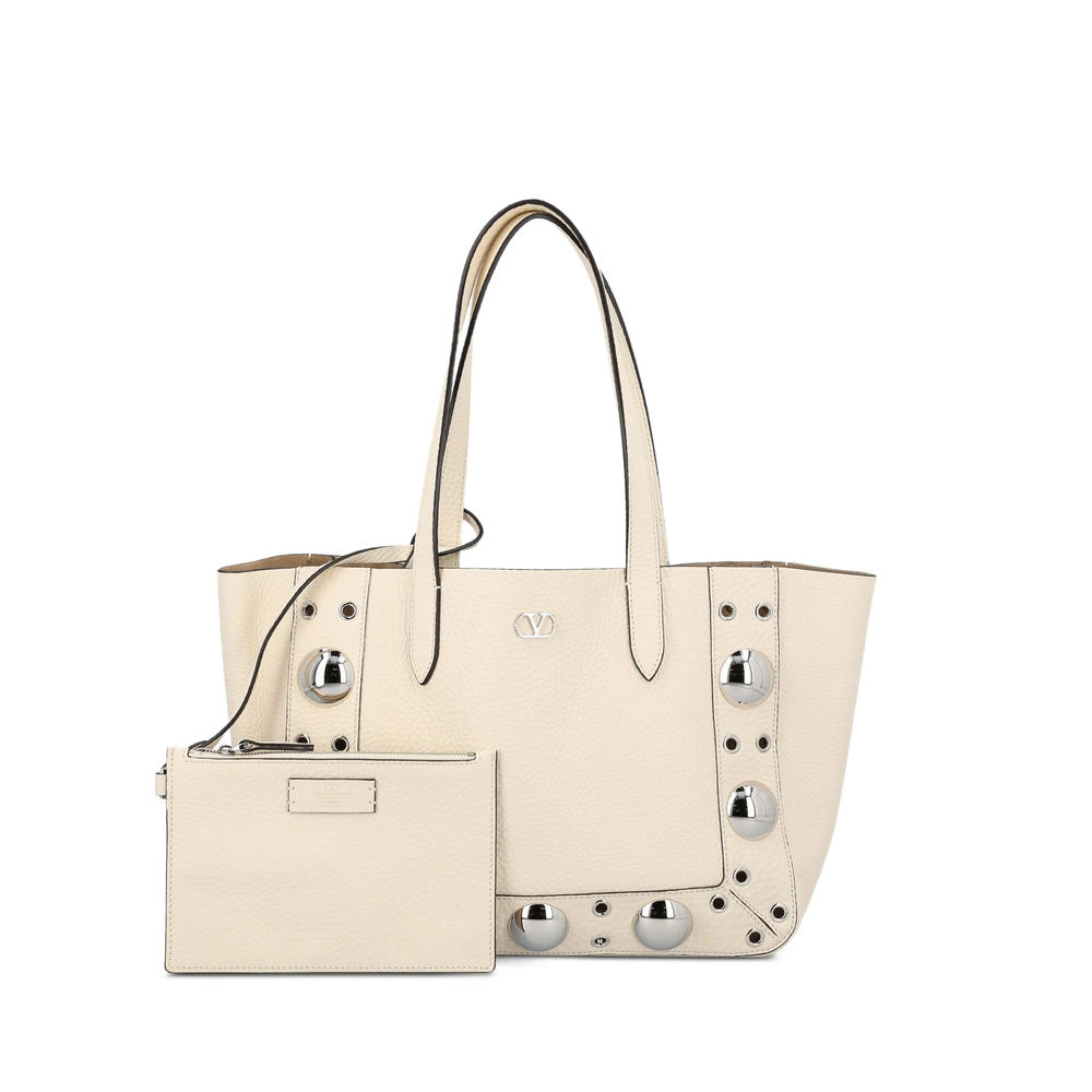 Valentino Garavani Nellcôte Leather Tote Bag