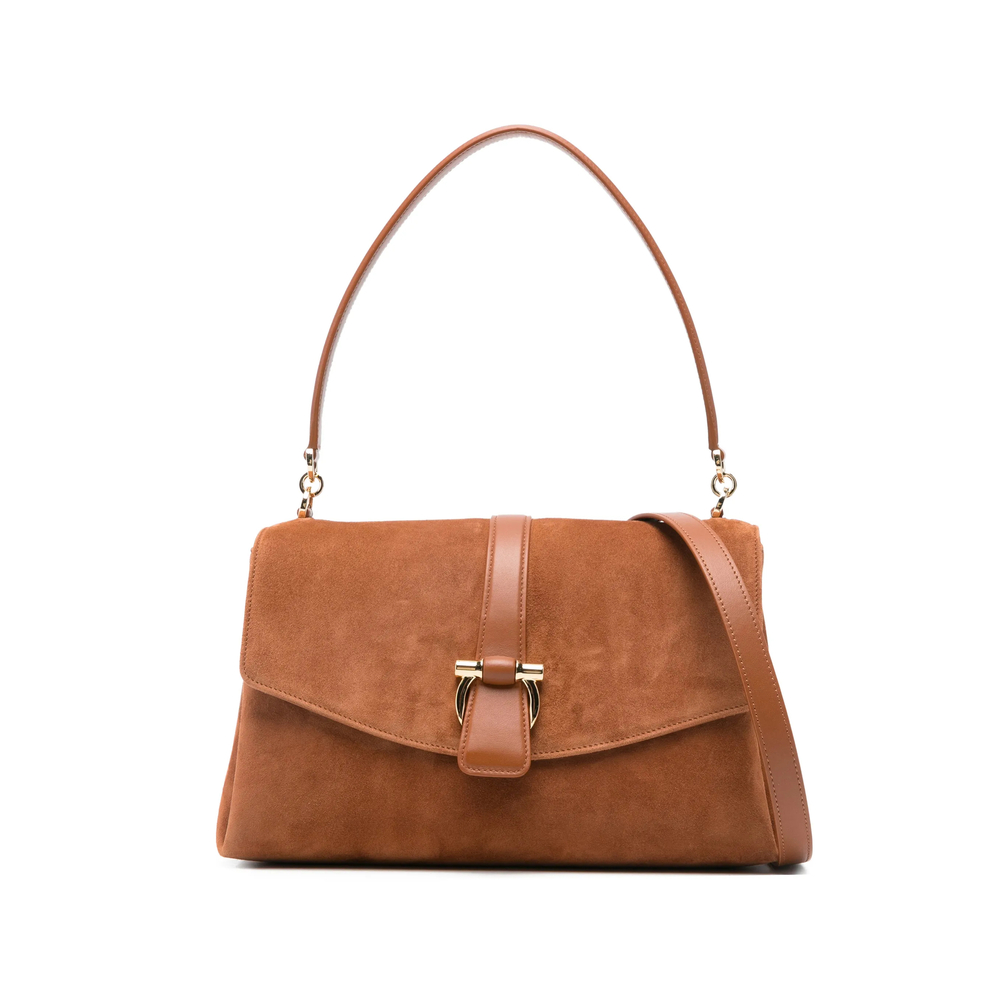 Ferragamo Front Flap Shoulder Bag S