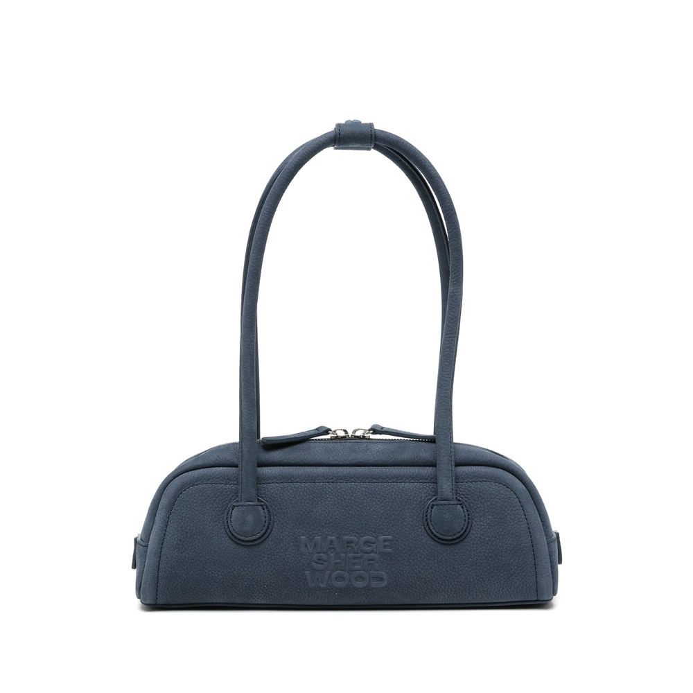 Margesherwood Logo-embossed Nubuck-leather Tote Bag