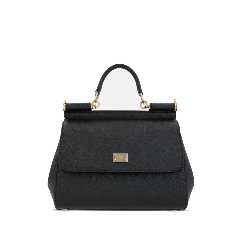 Dolce & Gabbana Large Sicily Handbag In Dauphine Calfskin
