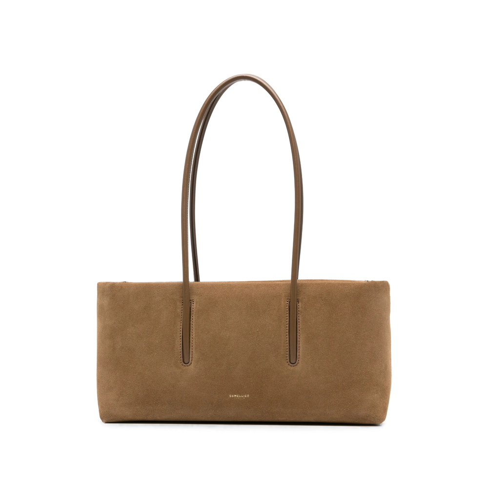 Demellier Stockholm Suede Shoulder Bag