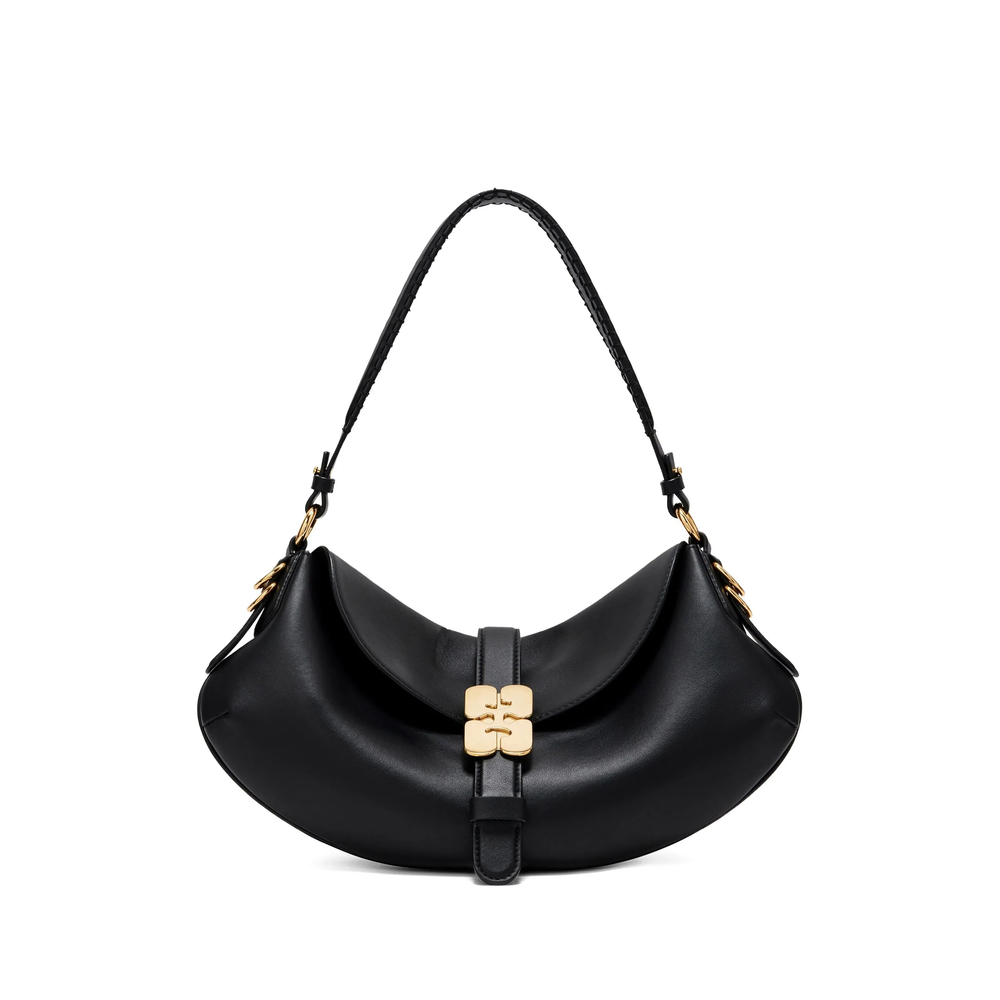 Ganni Black B-Kat Bag